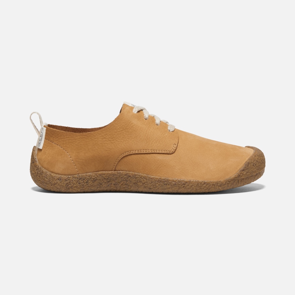 apple_cinnamon_birch_mens_mosey_leather_derby_keen.jpg Apple Cinnamon-Birch Men's Mosey Leather Derby Keen - Image 1