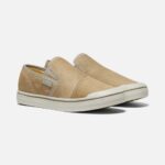 Beige-Silver Birch Keen Women's Elsa Harvest Leather Slip-On - Image 6