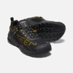 Black-KEEN Yellow Men's NXIS EVO Waterproof Shoe Keen - Image 7