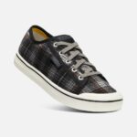 Black Plaid-Steel Grey Women's Elsa V Sneaker Keen - Image 4