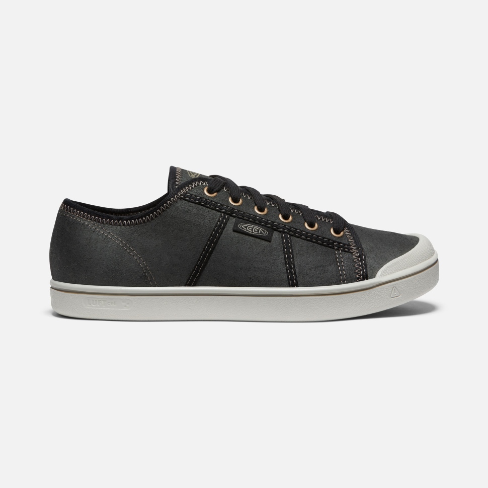 black_silver_birch_keen_mens_eldon_harvest_leather_sneaker.jpg Black-Silver Birch Keen Men's Eldon Harvest Leather Sneaker - Image 1