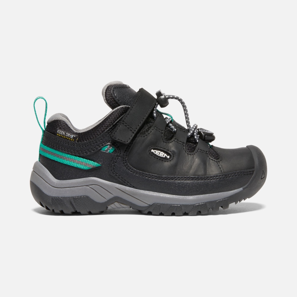 black_star_white_little_kids_targhee_waterproof_shoe_keen.jpg Black-Star White Little Kids' Targhee Waterproof Shoe Keen - Image 1