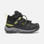 Black-Steel Grey Little Kids' Targhee Waterproof Boot Keen