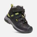 Black-Steel Grey Little Kids' Targhee Waterproof Boot Keen - Image 4