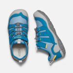 Blue Shadow-Mykonos Blue Keen Big Kids' Knotch Hollow Sneaker - Image 2