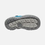 Blue Shadow-Mykonos Blue Little Kids' Knotch Hollow Sneaker Keen - Image 3