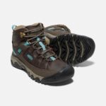 Coffee Bean-Porcelain Women's Targhee III Waterproof Mid Keen - Image 5