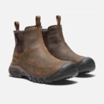 Dark Earth-Mulch Keen Men's Anchorage III Waterproof Boot - Image 6