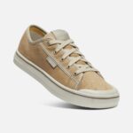 Keen Beige-Silver Birch Women's Elsa Harvest Leather Sneaker - Image 4