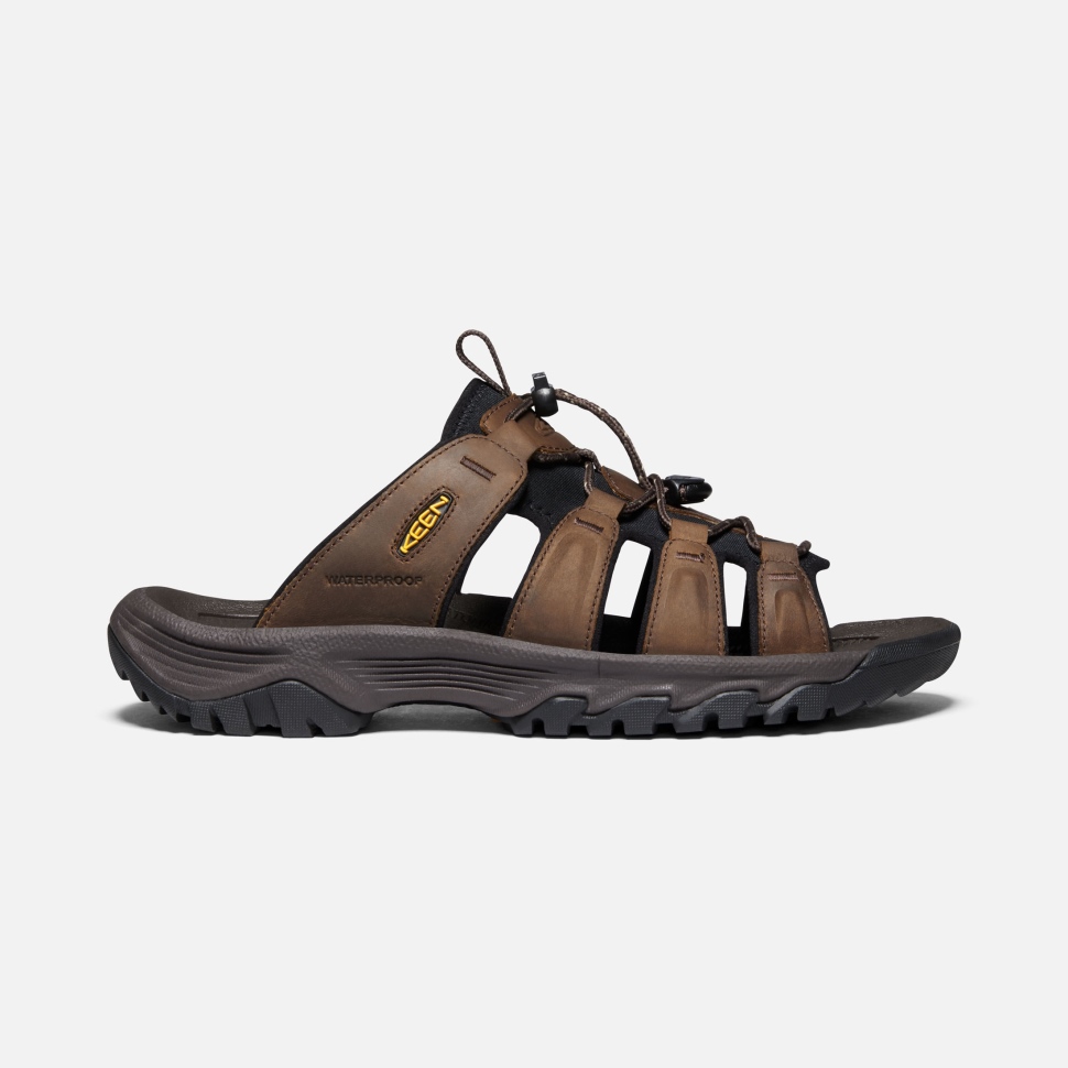 keen_bison_mulch_mens_targhee_iii_slide_sandal.jpg Keen Bison-Mulch Men's Targhee III Slide Sandal - Image 1