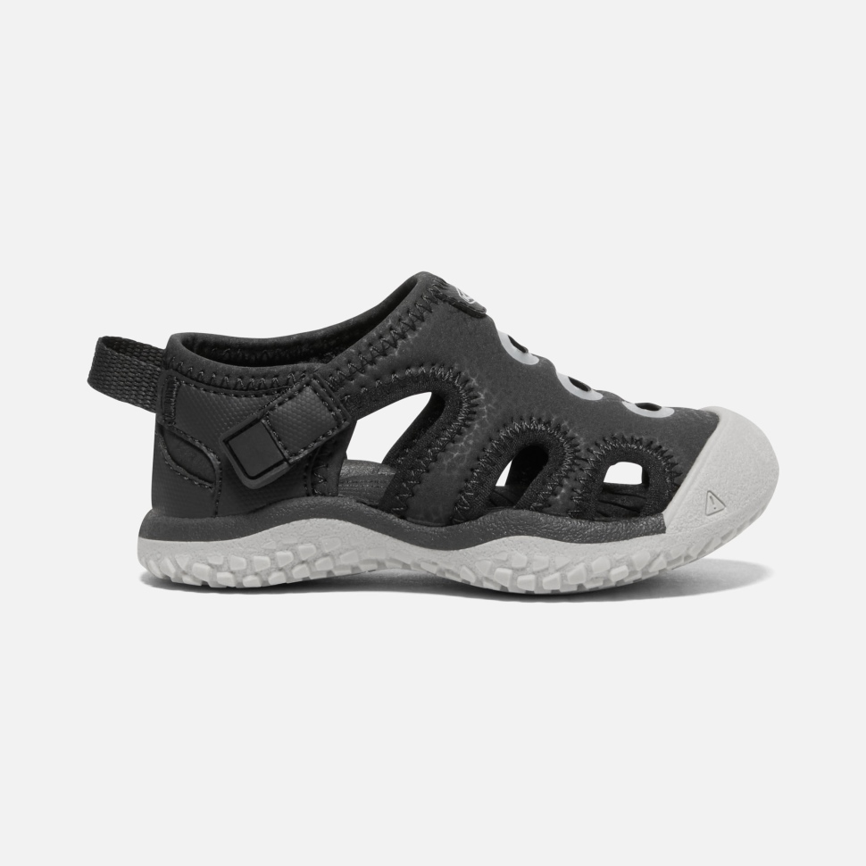 keen_black_drizzle_toddlers_stingray_sandal.jpg Keen Black-Drizzle Toddlers' Stingray Sandal - Image 1