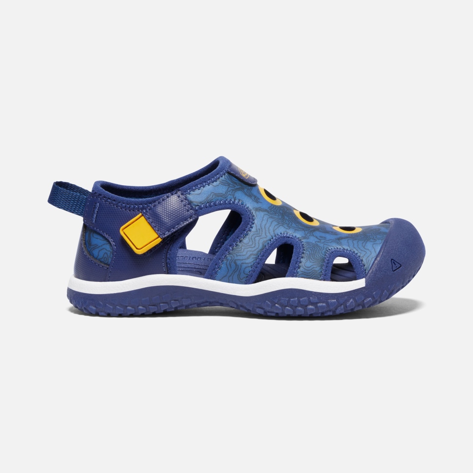 keen_bright_cobalt_blue_depths_little_kids_stingray_sandal.jpg Keen Bright Cobalt-Blue Depths Little Kids' Stingray Sandal - Image 1
