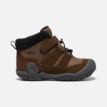 Keen Dark Earth-Black Little Kids' Knotch Chukka