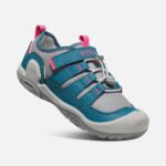Keen Legion Blue-Steel Grey Big Kids' Knotch Hollow Sneaker - Image 4