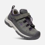 Keen Magnet-Tillandsia Purple Little Kids' Targhee Waterproof Shoe - Image 4