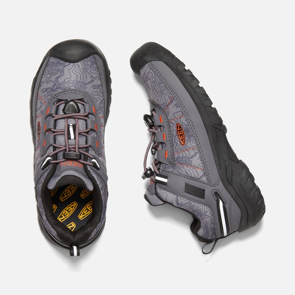 Magnet-Scarlet Ibis Big Kids' Targhee Sport Vent Shoe Keen - Image 2