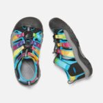 Rainbow Tie Dye Keen Little Kids' Newport H2 - Image 2