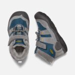 Steel Grey-Blue Wing Teal Little Kids' Knotch Chukka Keen - Image 2