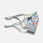 White Floral Keen KEEN Mask Small Print - Image 2